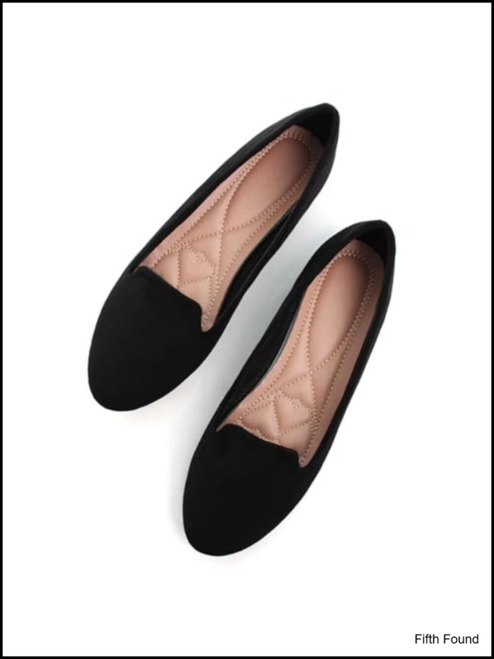 Ballet Flats Round Toe Comfortable Suede Pull-On Women